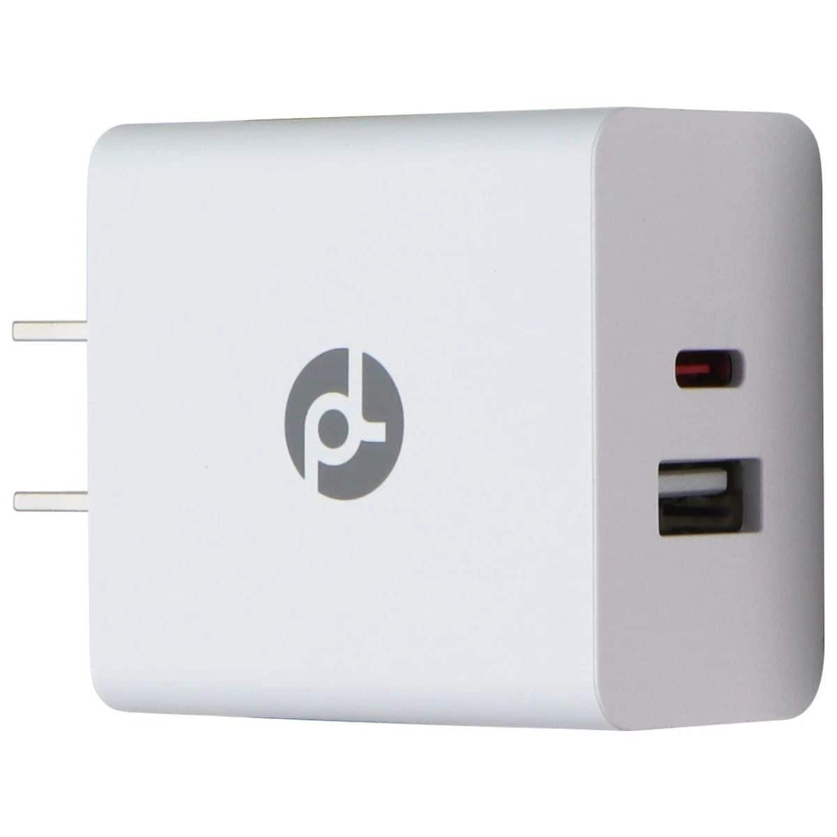PowerLab - Wall Charger With Power Delivery USB-C + USB-A Ports White