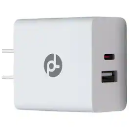 PowerLab - Wall Charger With Power Delivery USB-C + USB-A Ports White