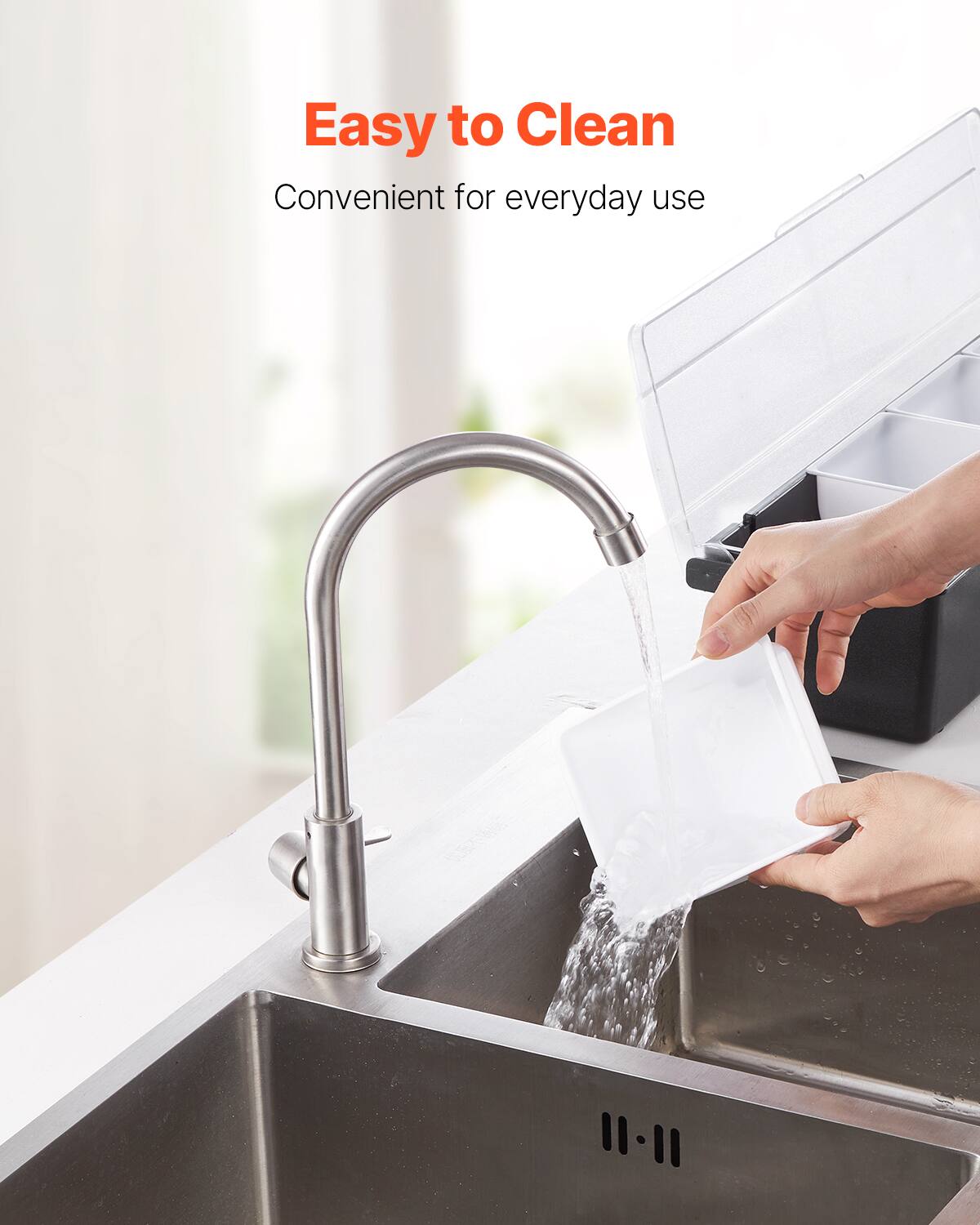 Easy to Clean  
Convenient for everyday use