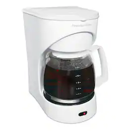 Proctor Silex - 12 Cup Auto Drip Coffee Maker - White