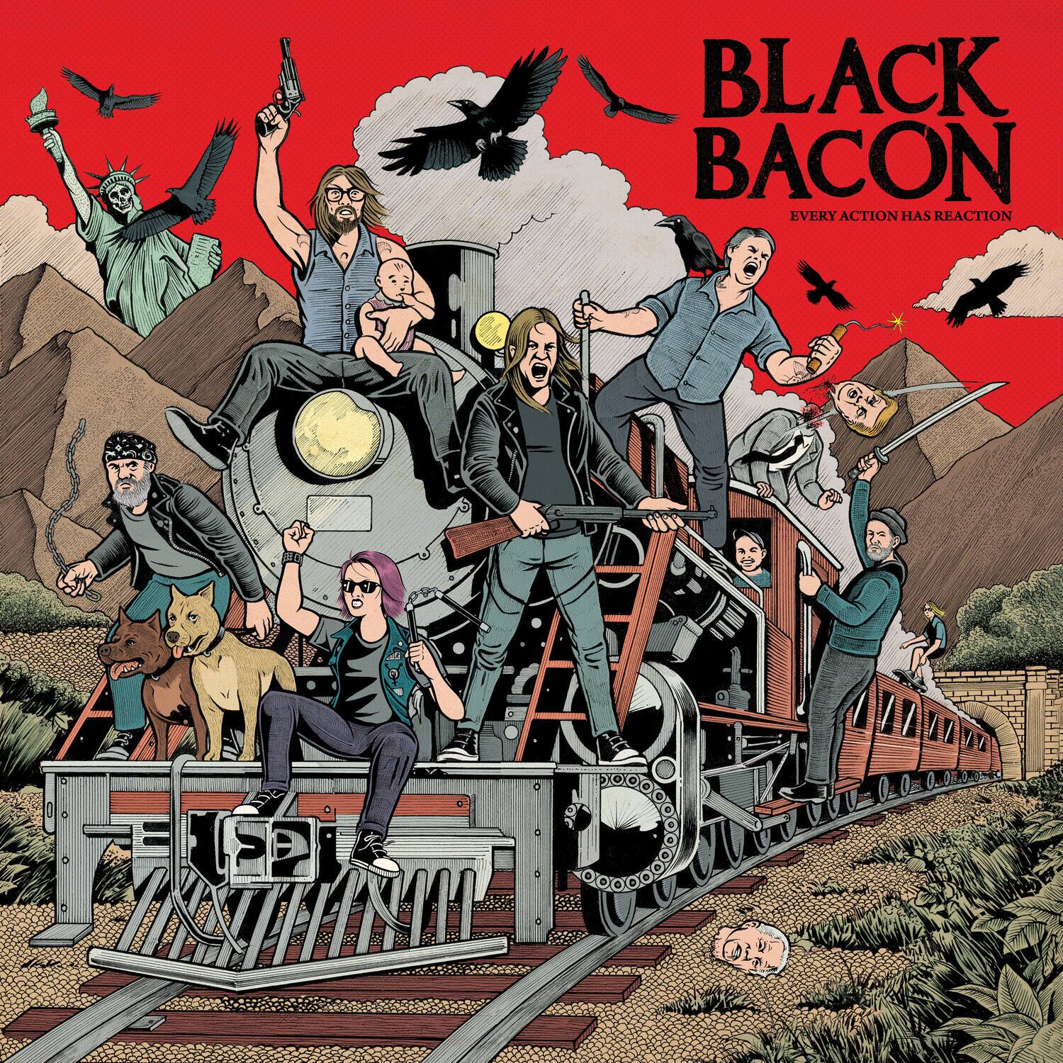 Black Bacon - Every Action Has Reaction   - COMPACT DISCS [CD]