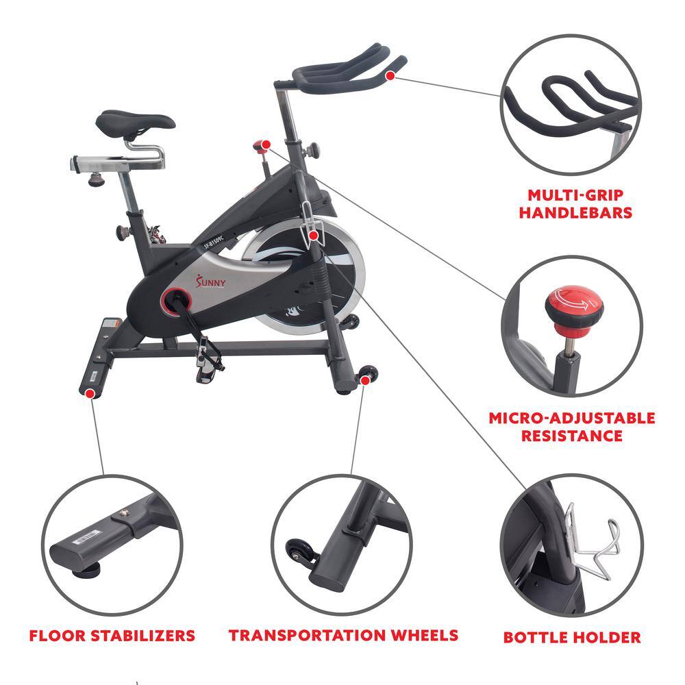 MULTI-GRIP HANDLEBARS  
MICRO-ADJUSTABLE RESISTANCE  
FLOOR STABILIZERS  
TRANSPORTATION WHEELS  
BOTTLE HOLDER