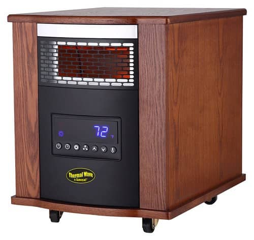 Best Buy: Sunheat Thermal Wave Infrared Heater Modern Oak Tw1500 Modern Oak