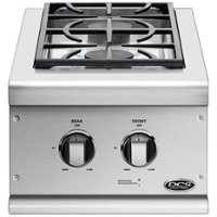 DCS by Fisher & Paykel - Professional 14.6" Gas Cooktop - Stainless Steel - Front_Zoom