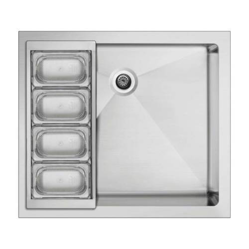 Front. DCS - 25" Beverage Chiller - Stainless Steel.