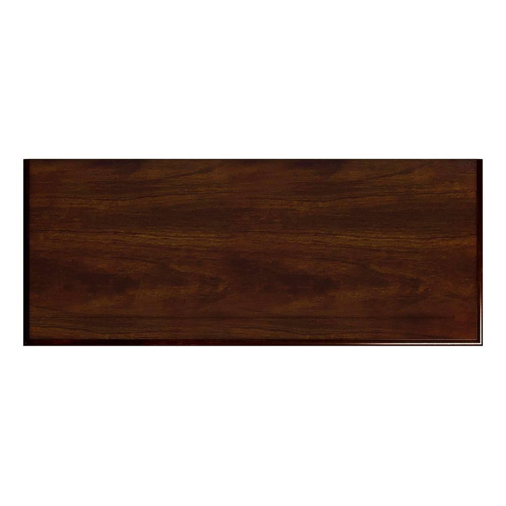 Angle. Butler Specialty - Newport 32"W 2 Shelf Bookcase - Dark Brown.