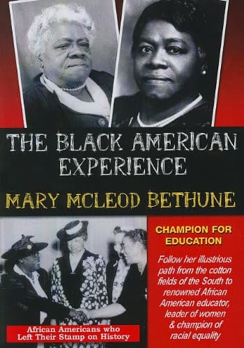 Mary McLeod Bethune Champion For Education  - DVD