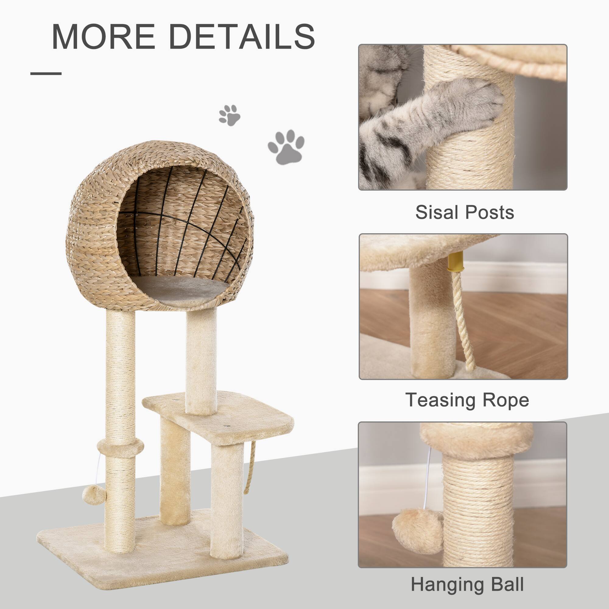 MORE DETAILS

Sisal Posts

Teasing Rope

Hanging Ball