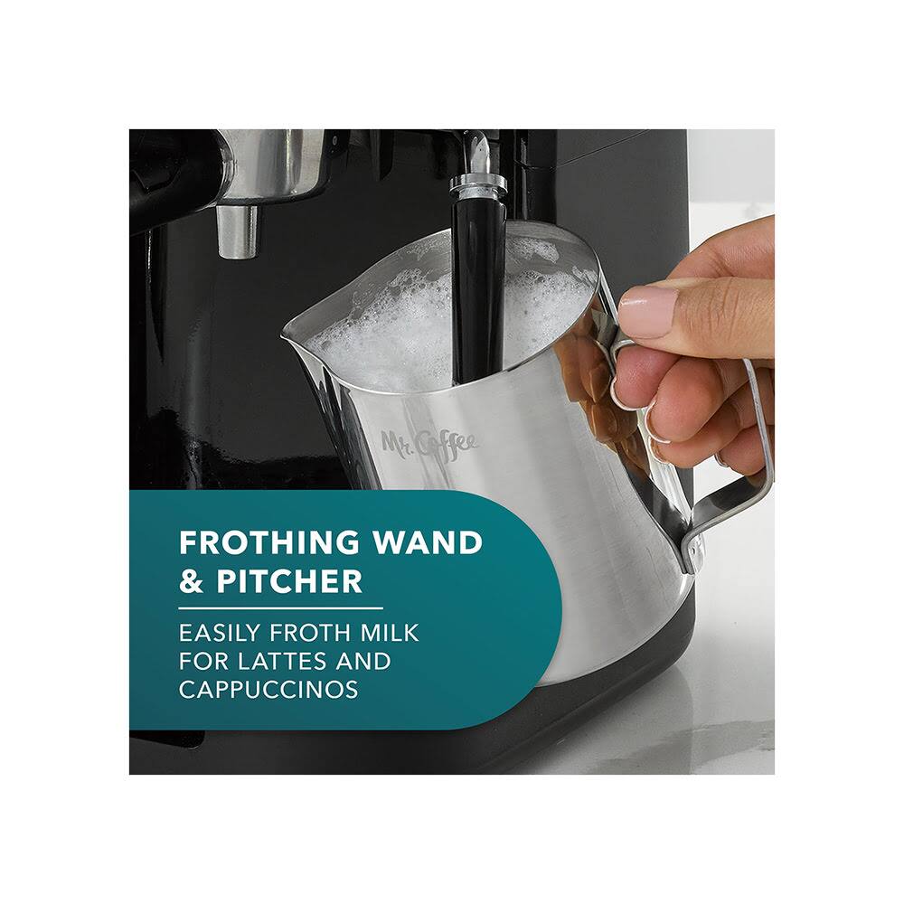 M. Coffee FROTHING WAND & PITCHER EASILY FROTH MILK FOR LATTES AND CAPPUCINOS