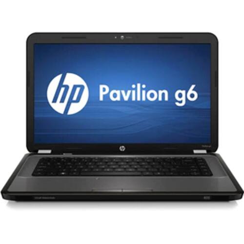 Front Standard. HP - 15.6" Pavilion Notebook - 4 GB Memory - 640 GB Hard Drive - Charcoal Gray.