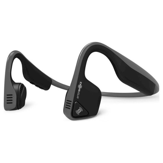 AfterShokz – Titanium Wireless Bone Conduction Open-Ear Headphones – Slate
