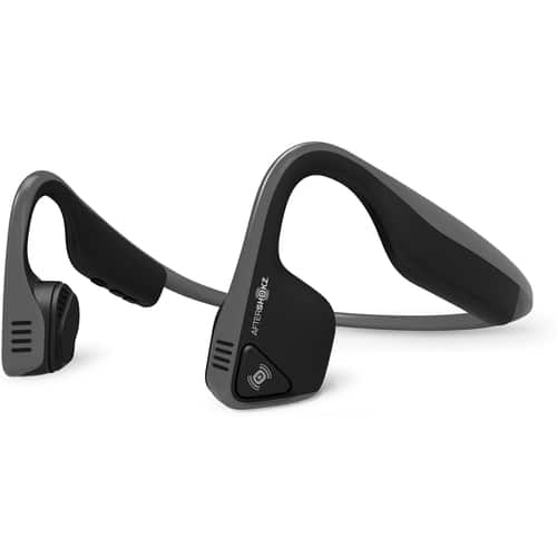 AfterShokz - Trekz Titanium Bluetooth Headset - Slate Gray - Left