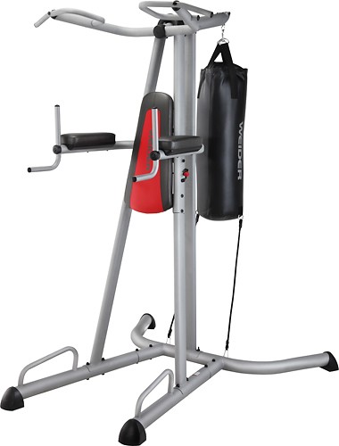 Weider power tower discount reviews