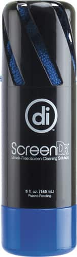 Front. Digital Innovations - ScreenDr Pro 5-Oz. Screen Cleaning System - Black.