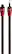 Front. AudioQuest - OptiLink Cinnamon 4.9' 3.5mm Mini-to-Toslink Optical Cable - Black/Red.
