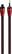 Front. AudioQuest - OptiLink Cinnamon 2.5' 3.5mm Mini-to-Toslink Optical Cable - Black/Red.