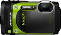 Front Zoom. Olympus - TG-870 16.0-Megapixel Waterproof Digital Camera - Green.