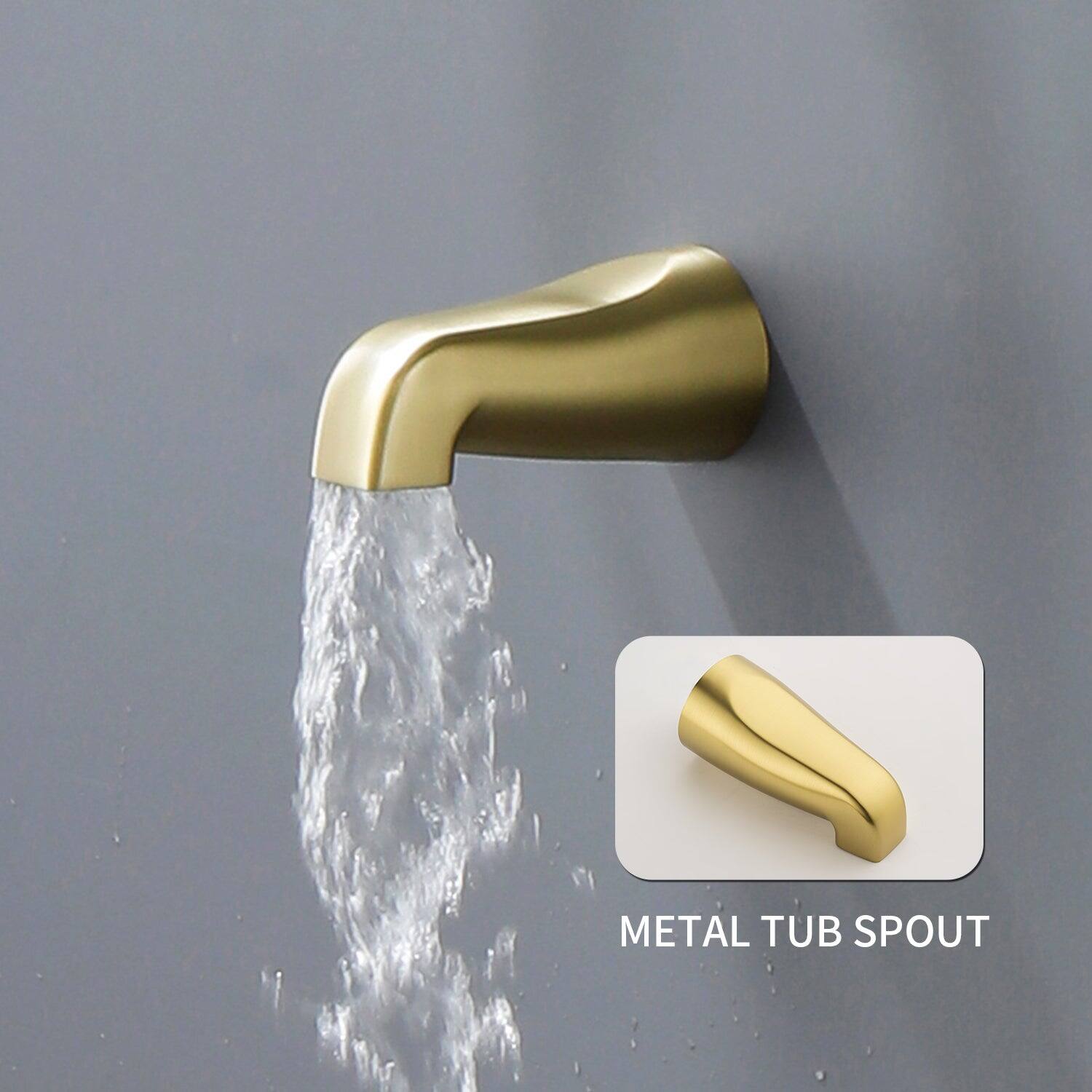 METAL TUB SPOUT