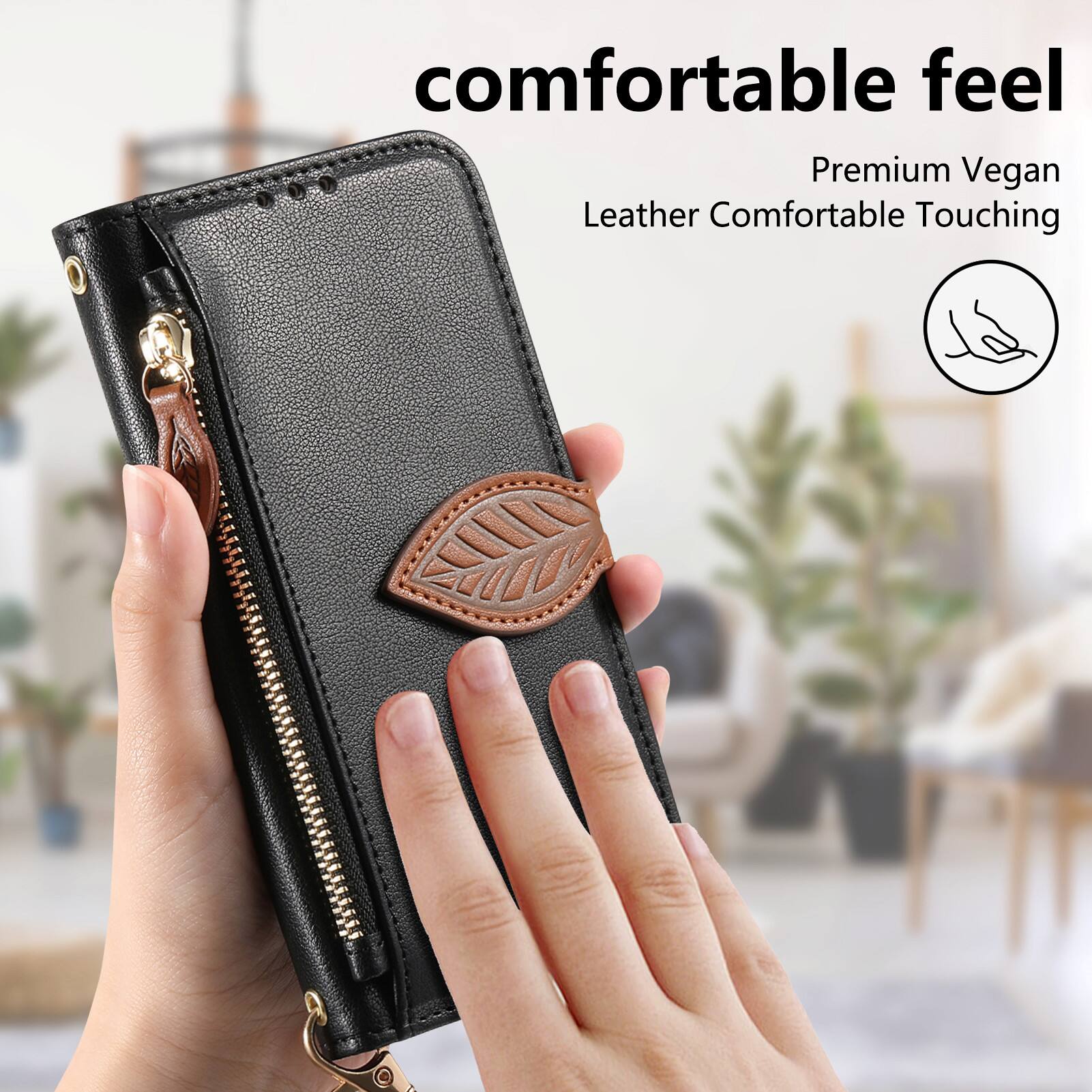 comfortable feel  
Premium Vegan Leather Comfortable Touching