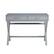 Angle Zoom. Linon Home Décor - Pierce 2-Drawer Campaign-Style Desk - Gray.