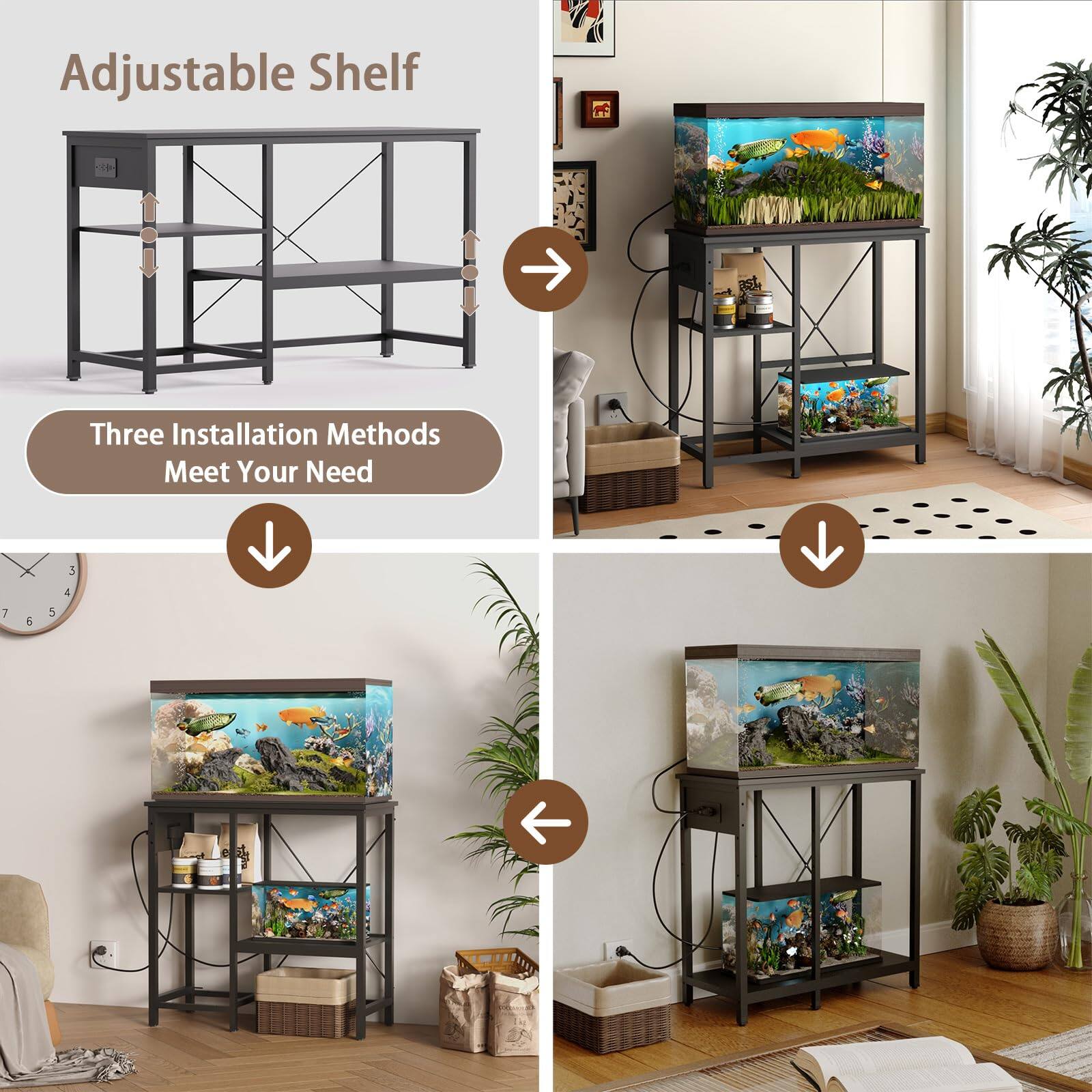 Adjustable Shelf

Three Installation Methods Meet Your Need