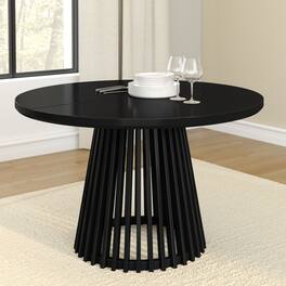 Plank+Beam - Lido Round Dining Table (47in / 1194mm) - Black