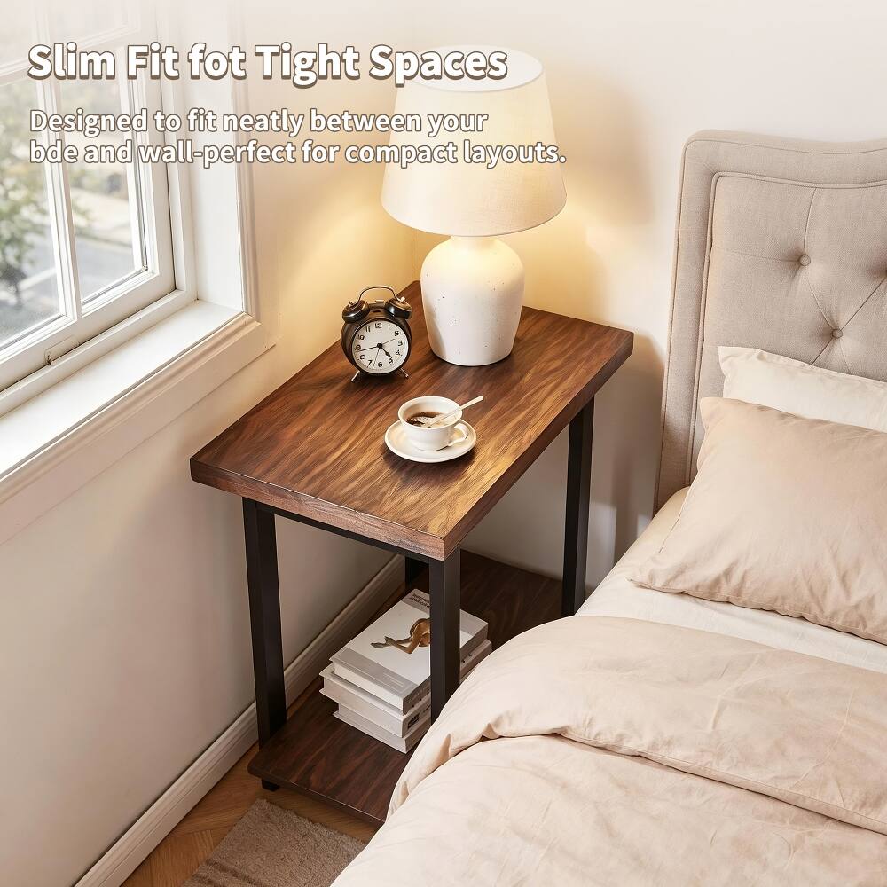 Slim Fit for Tight Spaces  
Designed to fit neatly between your bed and wall-perfect for compact layouts.
