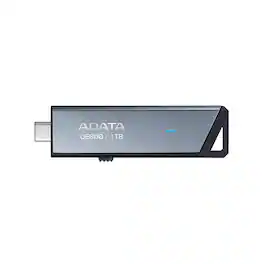 ADATA - Elite UE800 1TB USB Type-C USB 3.2 Gen2 Flash Drive Portable SSD Up to 1000MB/s iPhone 15 Pro Series/Android/PS5 - Gray
