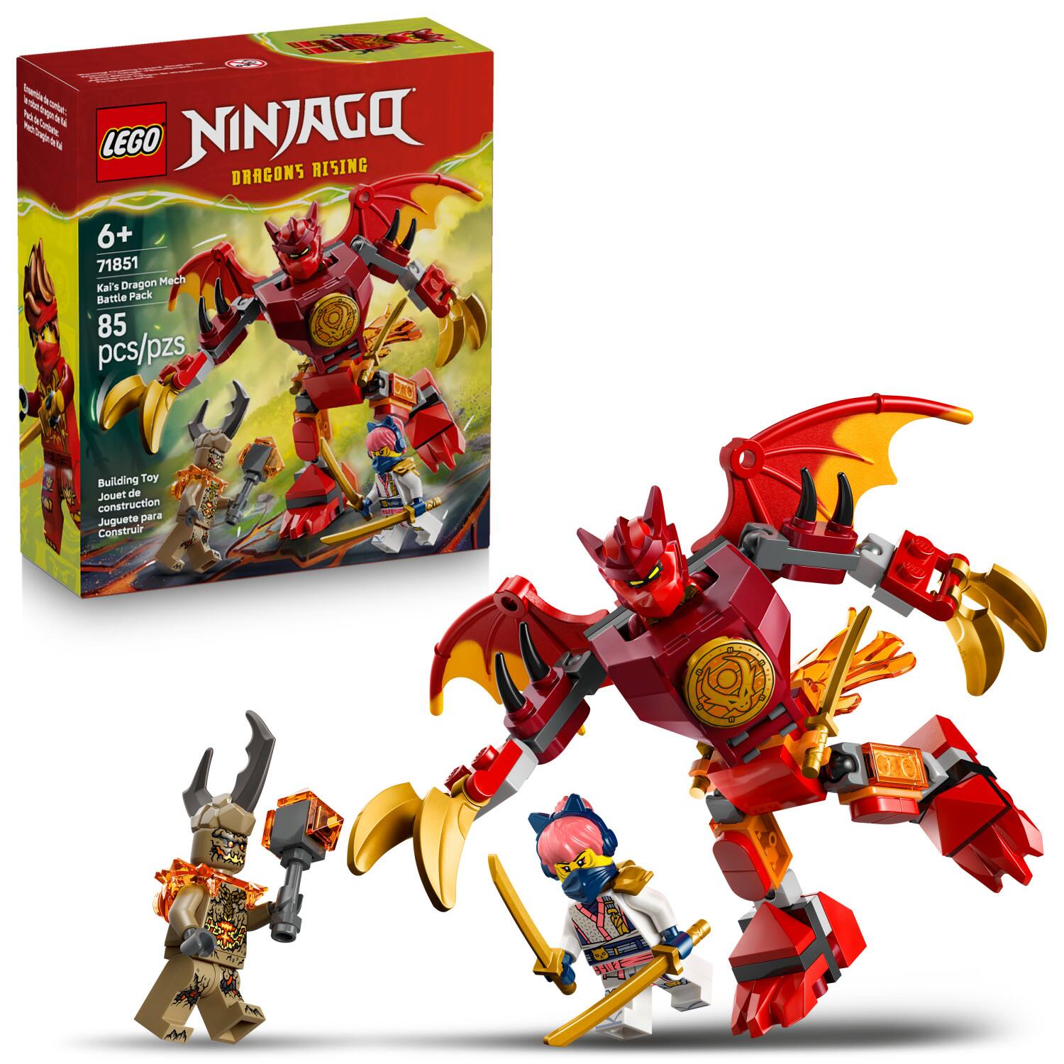 LEGO - NINJAGO Kai’s Dragon Mech Battle Pack 71851