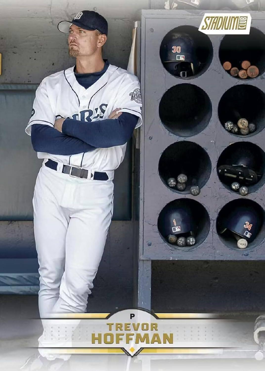 STADIUM CLUB  
30 RIS ET BU BA  
WTY 34  
P TREVOR HOFFMAN