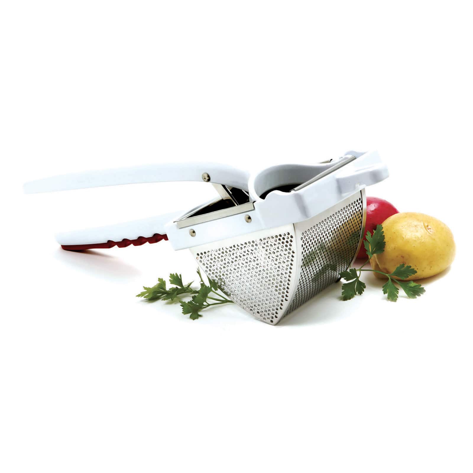 Norpro - Deluxe Jumbo Potato Ricer, Stainless Steel, Extra-Large Capacity - White price history on PriceWatchPro