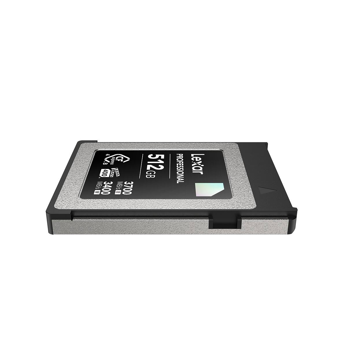 4 express CF 400 W MB/s 3400 R MB/s 3700 GB 512 PROFESSIONAL Lexar