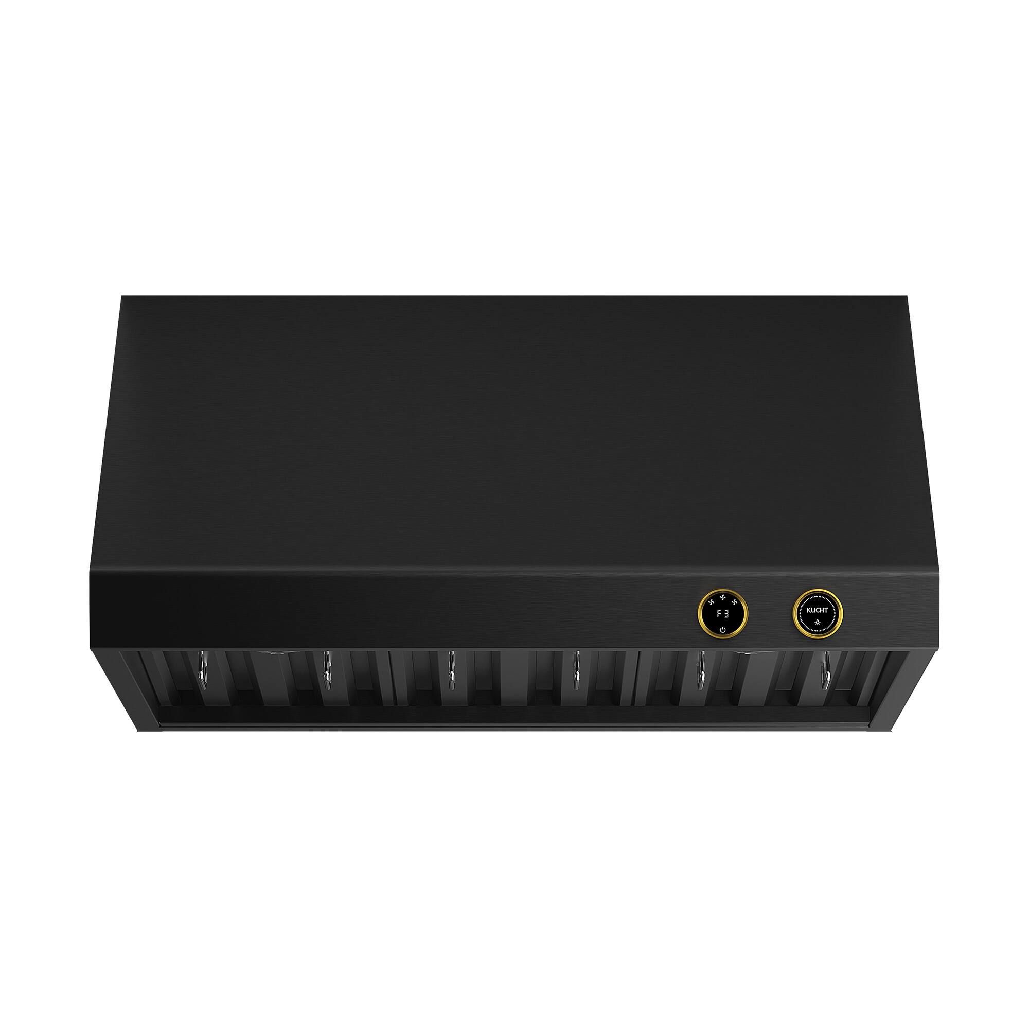 Front. Kucht - Pro Style 36 in. 900 CFM Under Cabinet Range Hood, Gemstone, Digital Controls - Gemstone™.