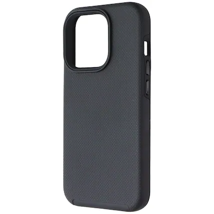 Front. BLU - BLU Element Armour Rugged Case for Magsafe for Apple iPhone 15 Pro - Black - Black.