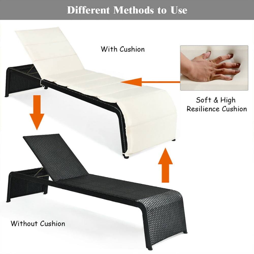 Different Methods to Use

With Cushion

Soft & High Resilience Cushion

Without Cushion