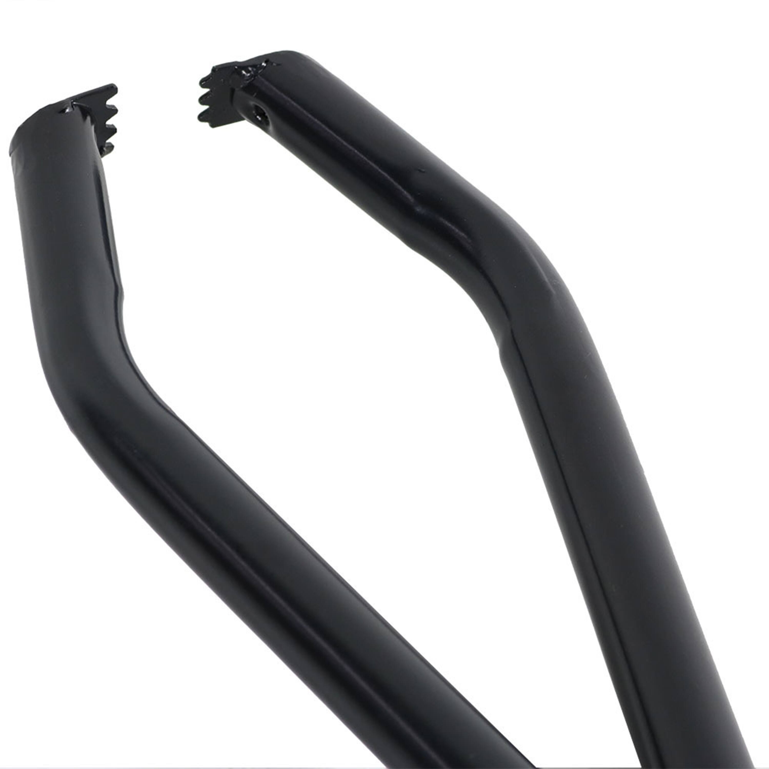 Alt View 5. Sunnydaze - 40 in Heavy-Duty Steel Firewood Log Grabber Tongs - Black.