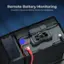 Remote Battery Monitoring Shunt300-A Bluetooth Battery Monitor for All Batteries Sand300 - 5100 RENOGY - 2006 OOGE Summary CE I O . O 50 Charging Data Historical Monitoring - Battery Amperage Power Delivery Charged - Charged.