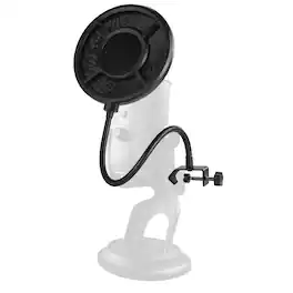 Neewer - Metal Pop Filter, 6-Layer Foam Shield, Flexible Arm