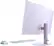 Alt View 8. HP - OmniStudio 23.8" Full HD Touchscreen All-in-One w/ Adjustable Height - AMD Ryzen 5 40 - 16GB Memory - 1TB SSD - Amethyst Haze.