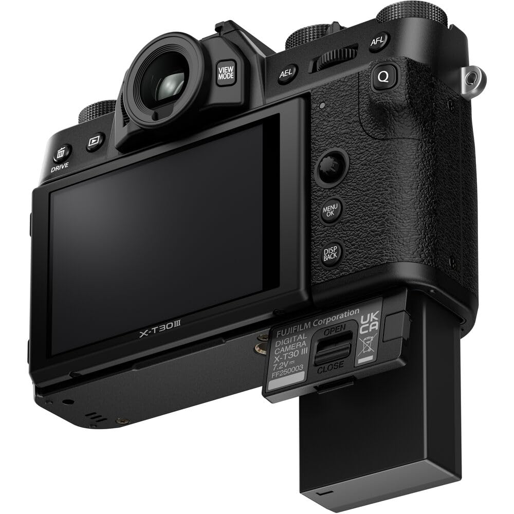 Bundle Fujifilm X T30 III Mirrorless Camera Body (Black) with 64GB