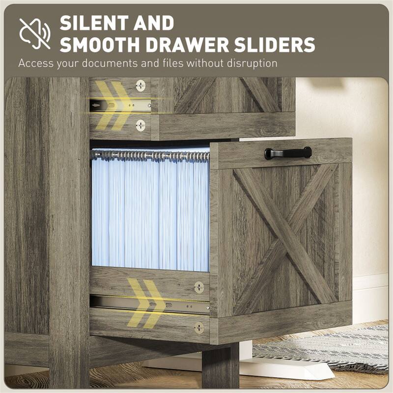 SILENT AND SMOOTH DRAWER SLIDERS  
Access your documents and files without disruption