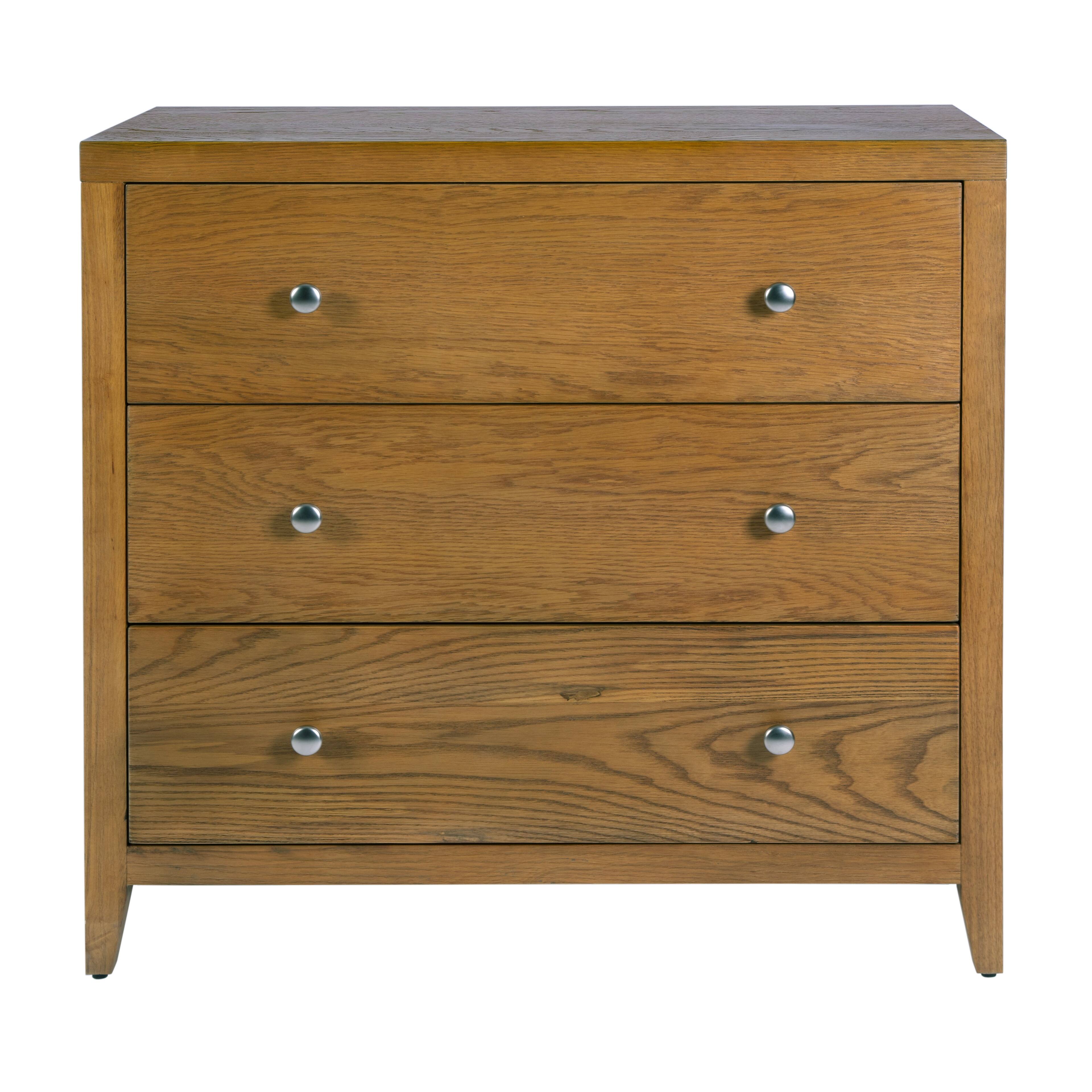 Alt View 2. Butler Specialty - Dana 34 in. W Rectangular Wood 3 Drawer Chest - Natural.