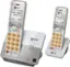 Left. AT&T - EL51203 DECT 6.0 Expandable Cordless Phone System - Silver.
