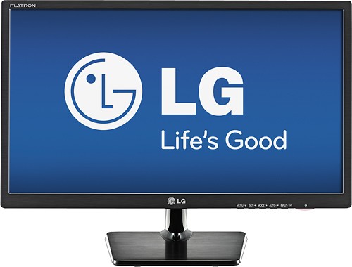  LG - 27&quot; Widescreen Flat-Panel LED HD Monitor