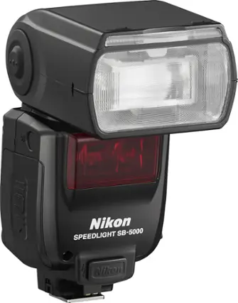 Angle. Nikon - SB-5000 AF Speedlight External Flash - Black.