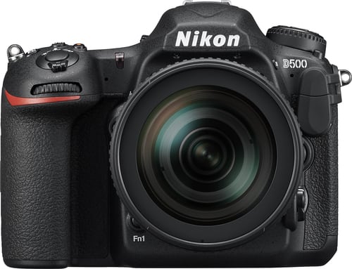 Nikon - D500 DSLR Camera with 16-80mm Lens - Black-Front_Standard