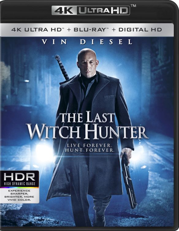  The Last Witch Hunter [4K Ultra HD Blu-ray/Blu-ray] [Includes Digital Copy] [2 Discs] [2015]