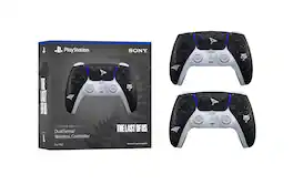 Sony - PlayStation 5 - 2 DualSense Controller - The Last of Us Limited Edition - Black and White