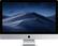 Front. Apple - 27" iMac® - Intel Core i5 (3.5GHz) - 8GB Memory - 1TB Fusion Drive - Silver.