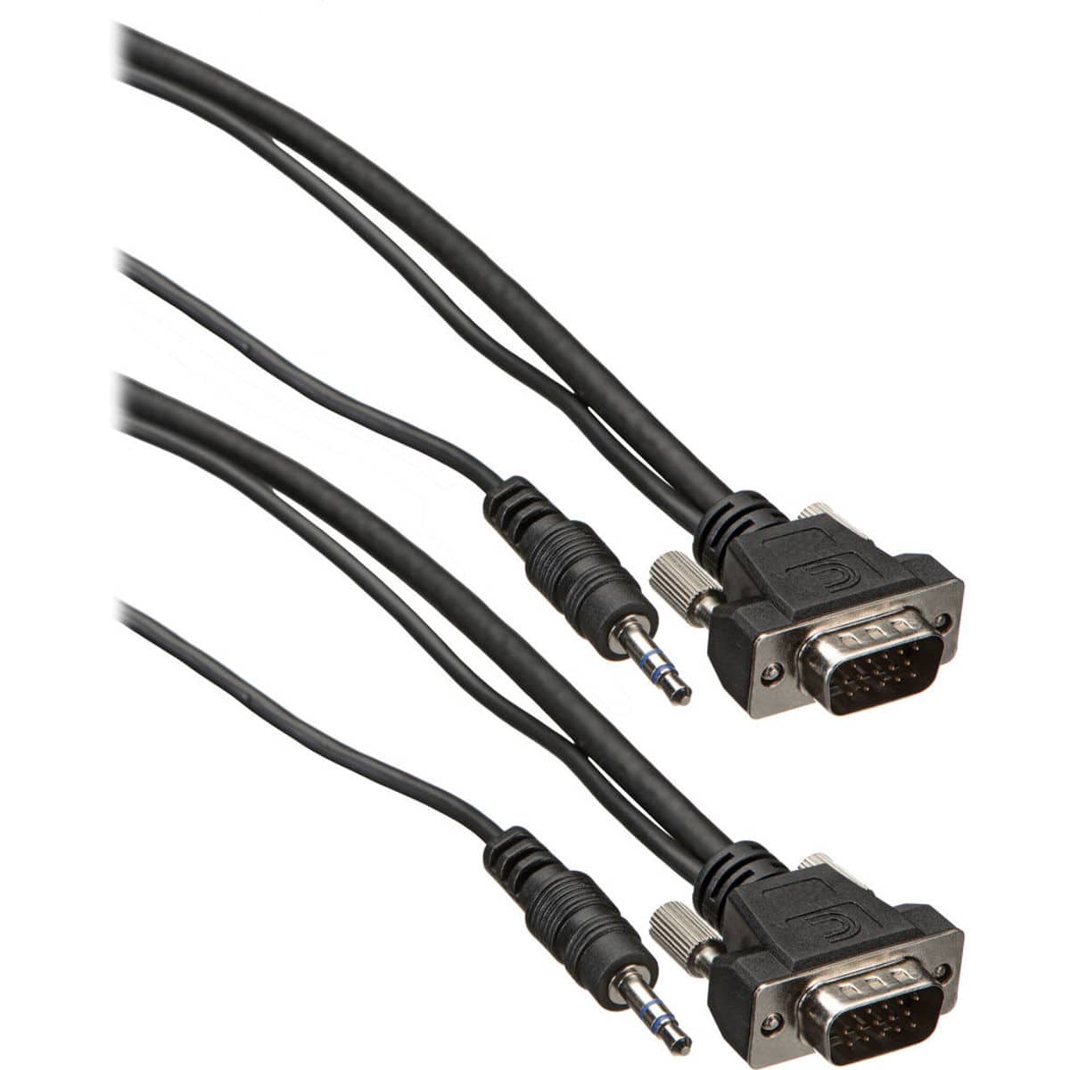 Comprehensive - 15' Pro AV/IT Series Micro VGA HD15 Plug w/3.5mm Audio Cable